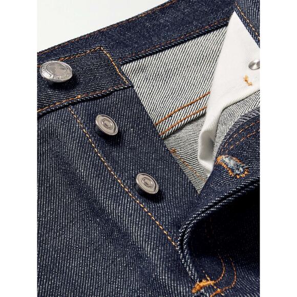 A.P.C. Men's Petit Standard Slim-Fit Dry Selvedge Denim Jeans Size 29 - Picture 3 of 13